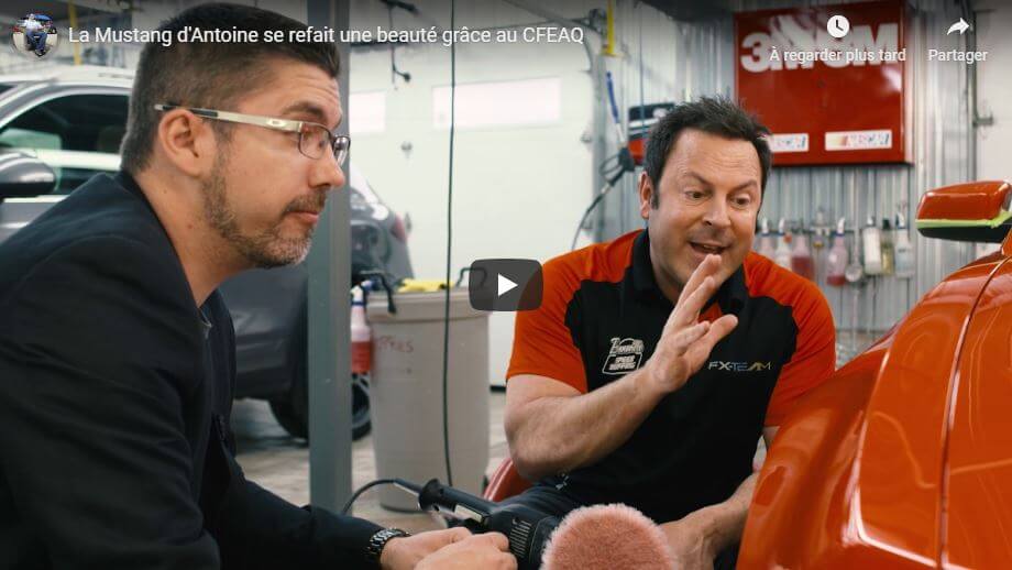 Mustang d’Antoine Joubert _ reconditionnement et Clear FX